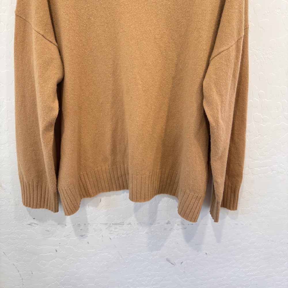 Nili Lotan Cashmere Boyfriend Sweater Women Large Quite Luxury Dropped Shoulder - Picture 3 of 11